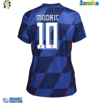 Hrvatska Luka Modric #10 Gostujuci Dres za Ženska EP 2024 Kratak Rukav